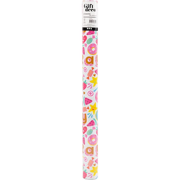 Wrapping Paper 50 cm x 5 m - Sweet Treats