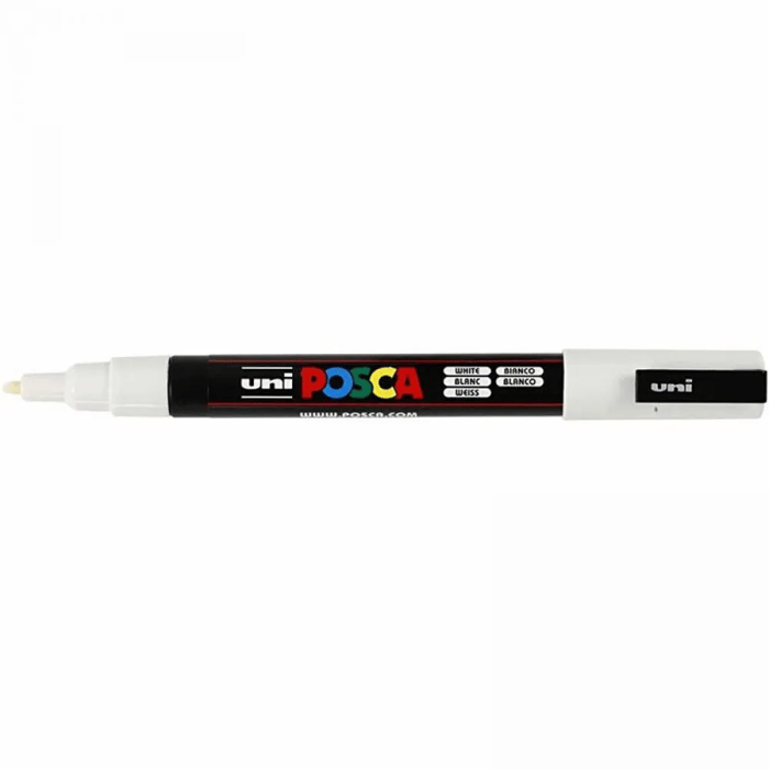 Posca Marker PC-3M - White, 1 pc