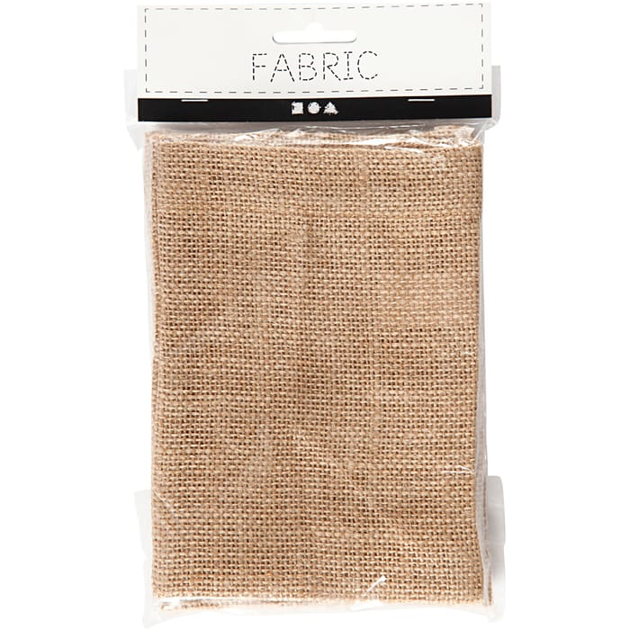 Burlap Gift Bags 10x15 cm - Brown, 4 pcs
