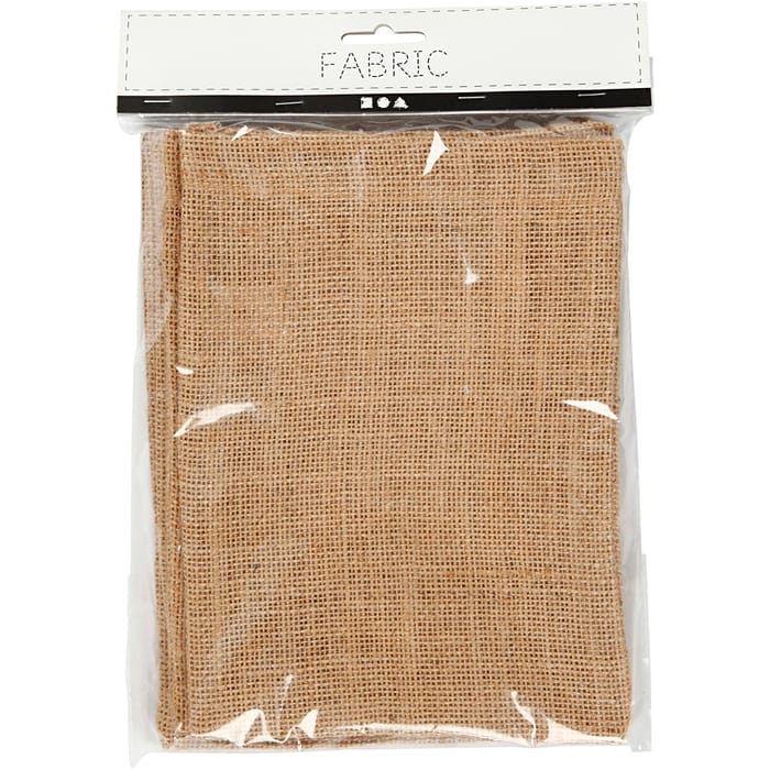 Burlap Gift Bags 15x20 cm - Brown, 4 pcs