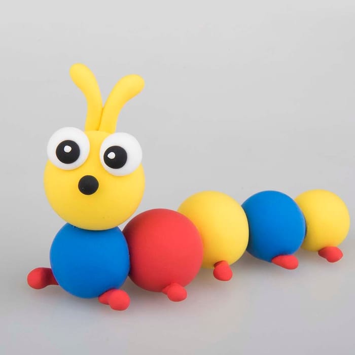 Silk Clay 3x14 gr - Blue, Red & Yellow