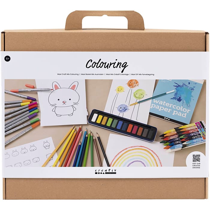 Drawing & Painting Kit, 50 pcs