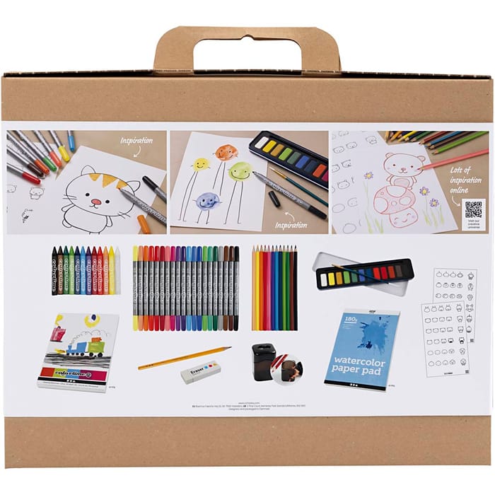 Drawing & Painting Kit, 50 pcs