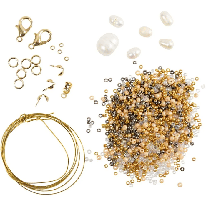 DIY Jewelry Kit Mini - Bead Bracelet & Necklace