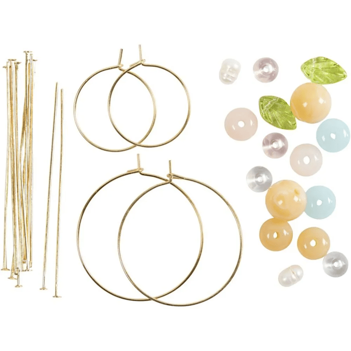 DIY Jewelry Kit Mini - Hoop Earrings