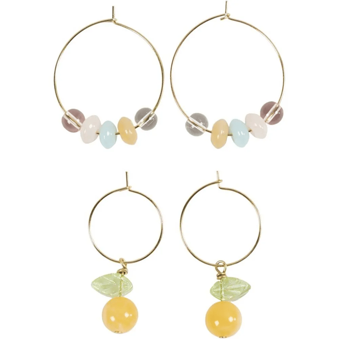 DIY Jewelry Kit Mini - Hoop Earrings