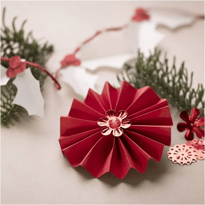 Craft Kit - Christmas, Red/Cream