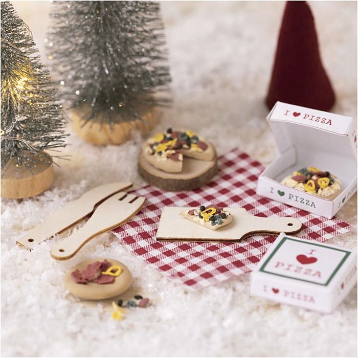 Elf Door Accessories - Pizza