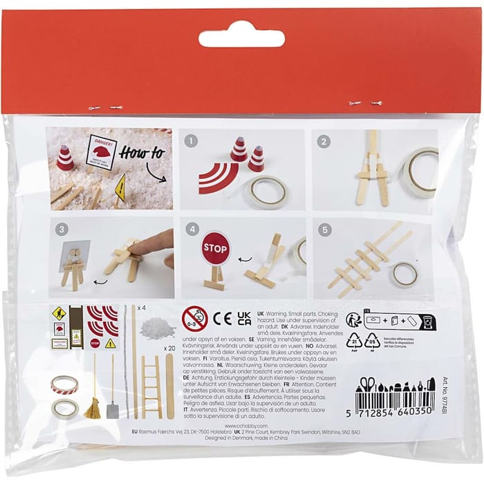 Elf Door Accessories - Construction Site