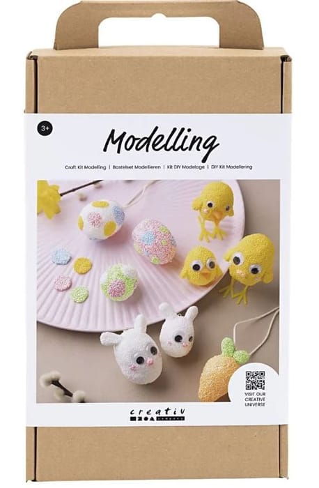 DIY Craft Kit - Foam Clay Easter Ornaments