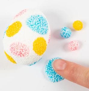 DIY Craft Kit - Foam Clay Easter Ornaments