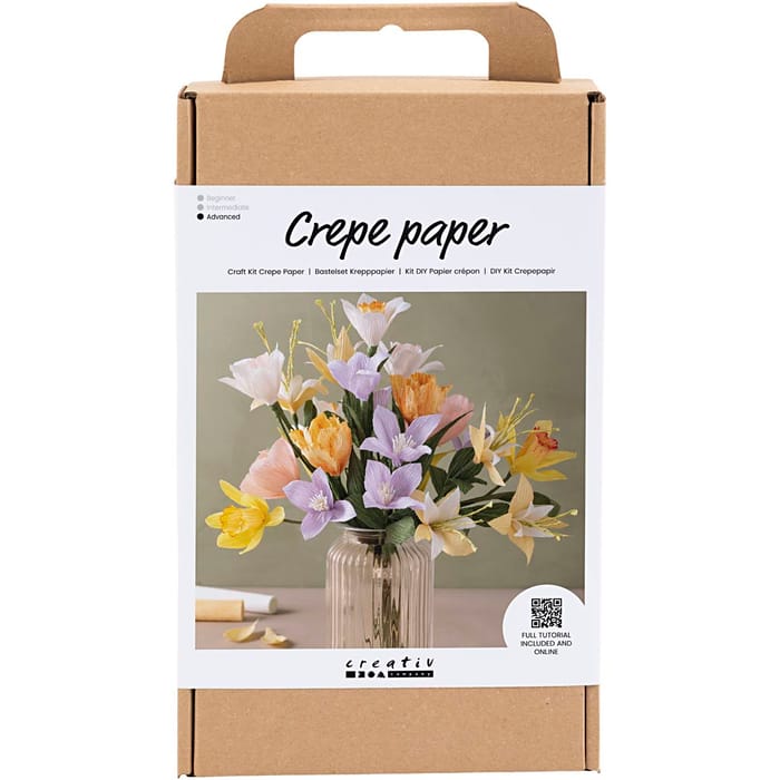 Crepe Paper - DIY Spring Bouquet
