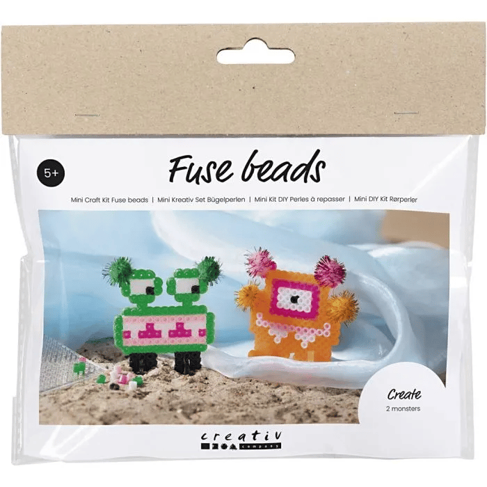 Monster Craft Kit - DIY 3D Fuse Bead Monsters