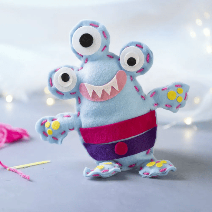 Monster Craft Kit - Sew Your Own Felt Monster