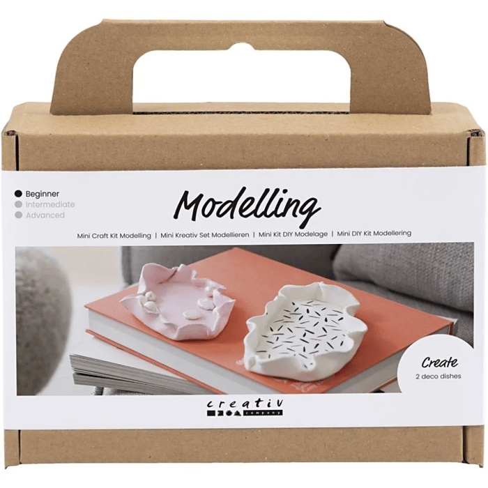 Sculpting Kit - DIY Jewelry/Trinket Trays, 2 pcs