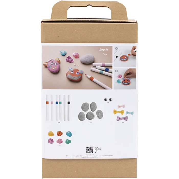 Monster Craft Kit - DIY Rock Monsters