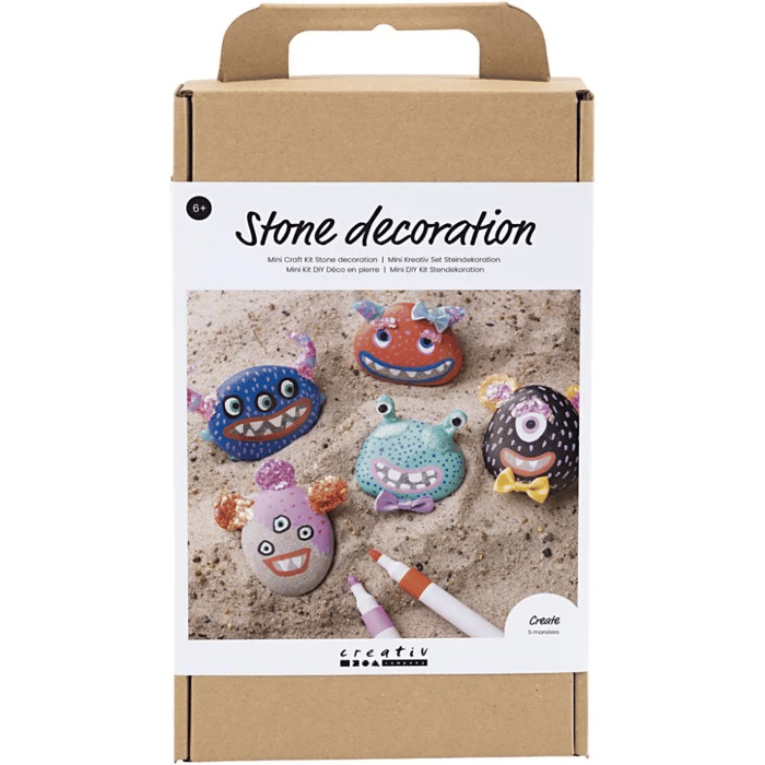 Monster Craft Kit - DIY Rock Monsters