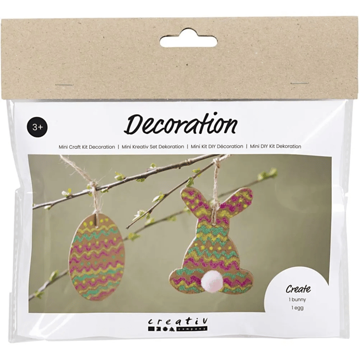 DIY Easter Craft - Decorate Easter Cutouts, 2 pcs
