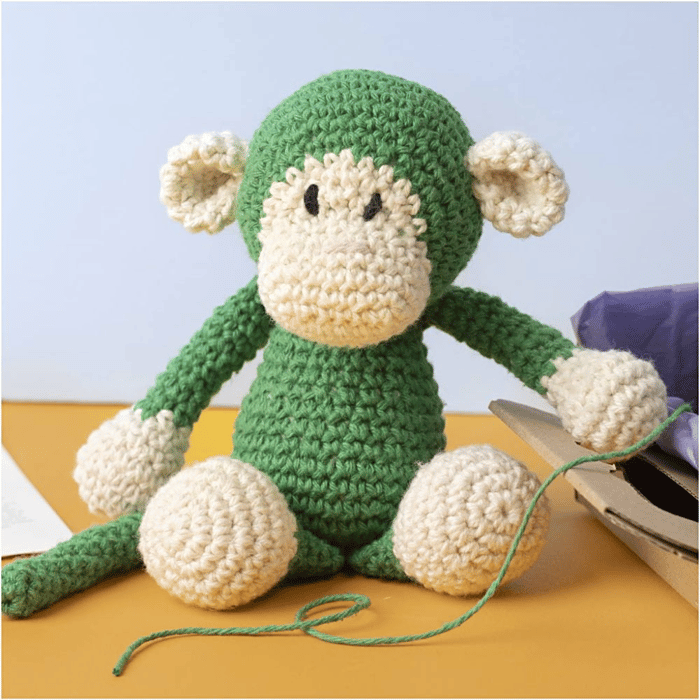 Amigurumi Crochet Kit - Mary the Monkey