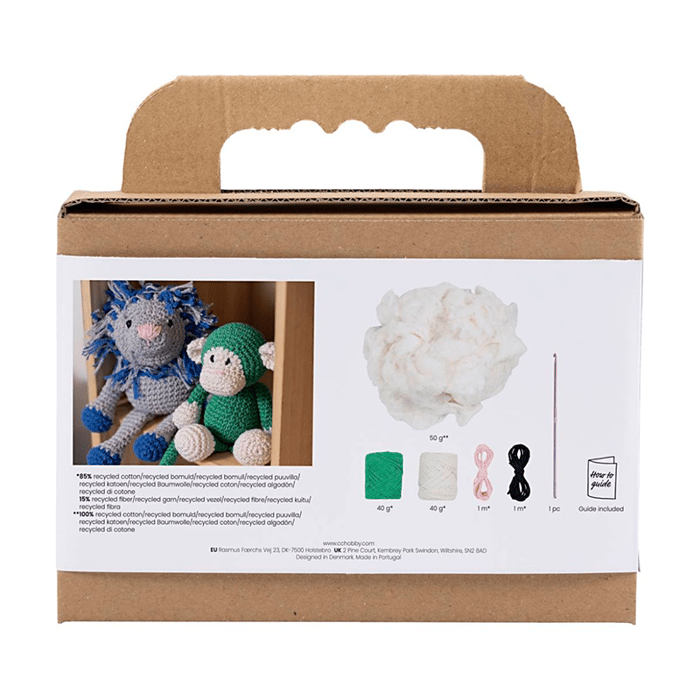 Amigurumi Crochet Kit - Mary the Monkey