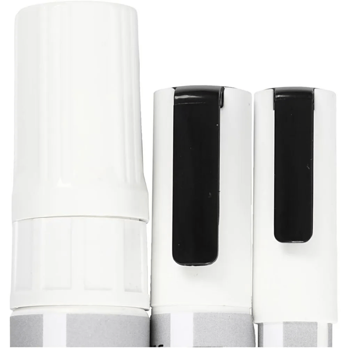 Chalk Markers - White, 3 pcs