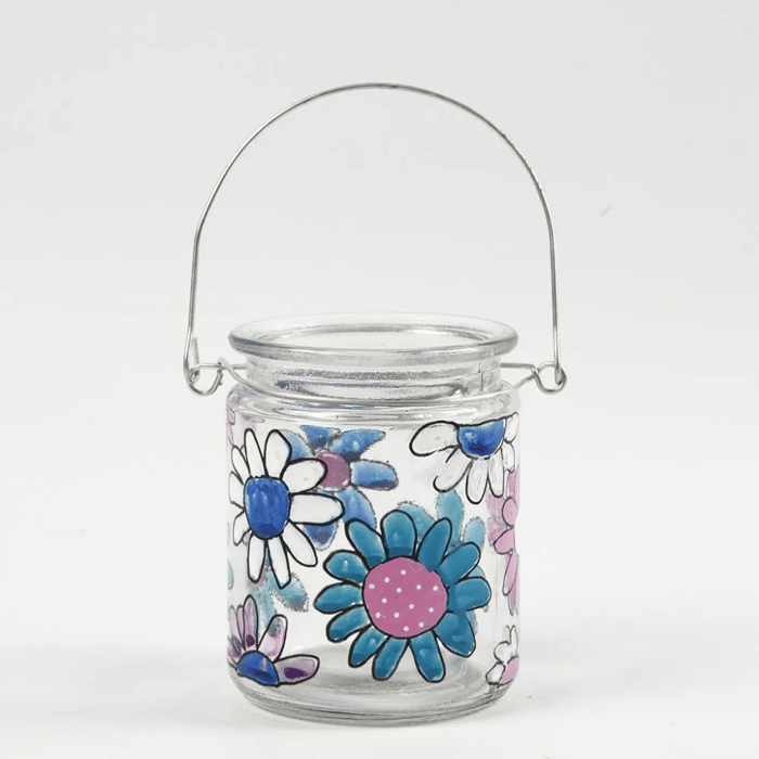Glass Candle Jars Ø7.6 cm, 2 pcs