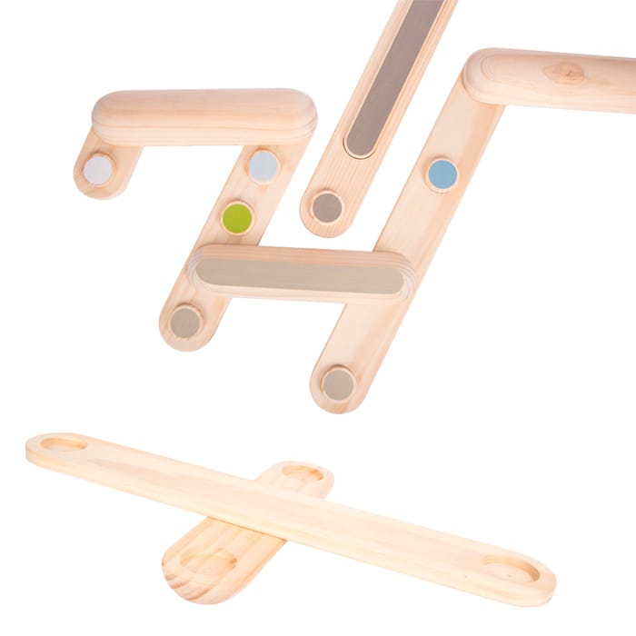 small foot Balance Beams "Adventure", 7 pcs