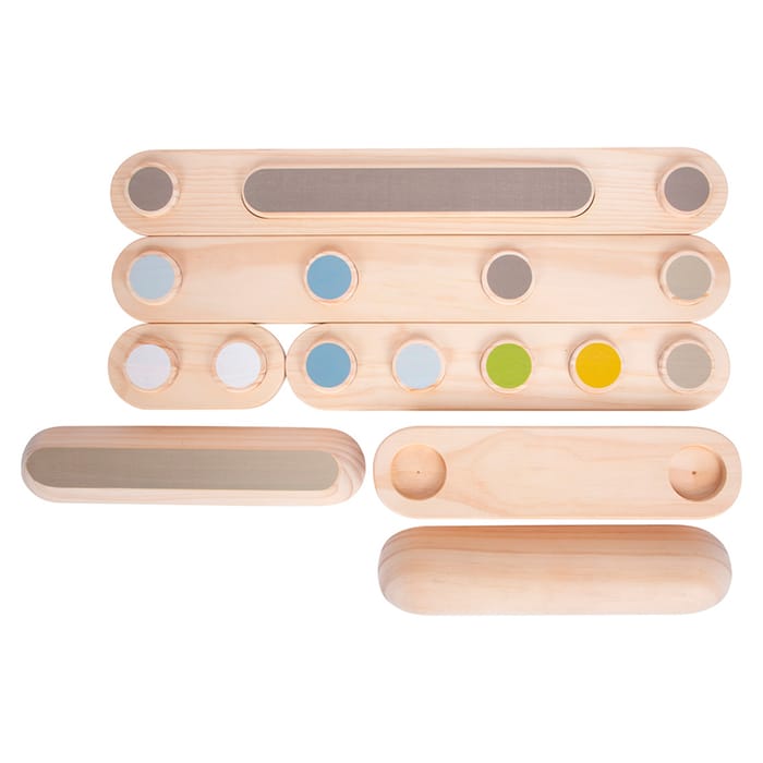 small foot Balance Beams "Adventure", 7 pcs