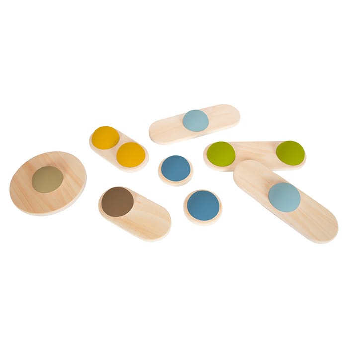 small foot Balance Stones "Adventure", 8 pcs
