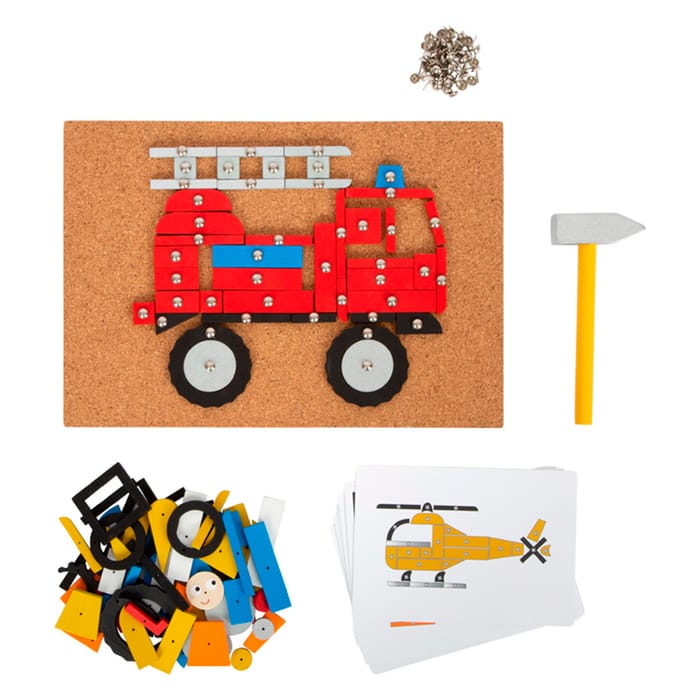 Hammer & Nails Game - Vehicles of the City