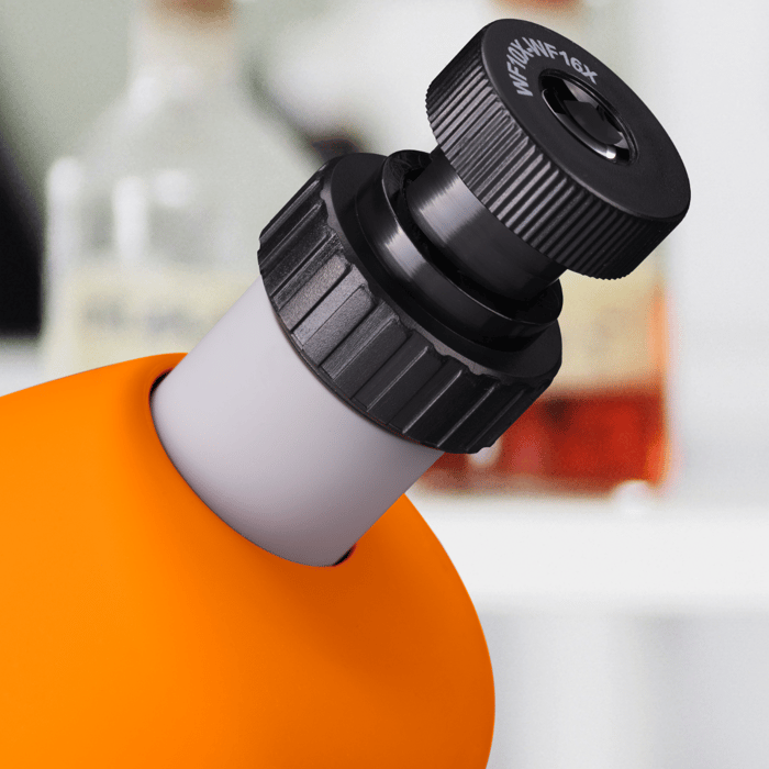 Kids' Microscope with LED, 40x-640x - incl. Accs.