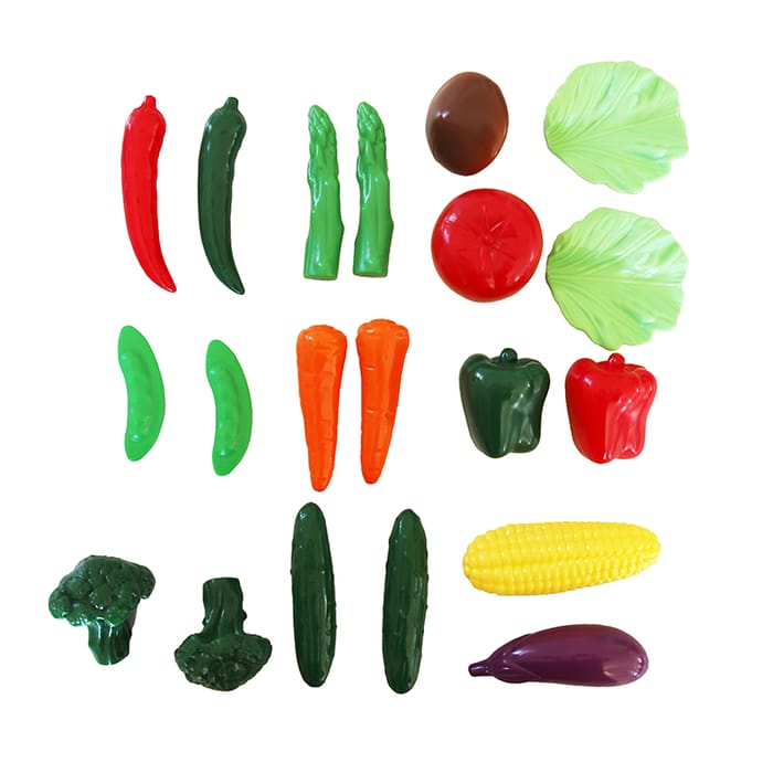 Play Food - Vegetables, 20 pcs