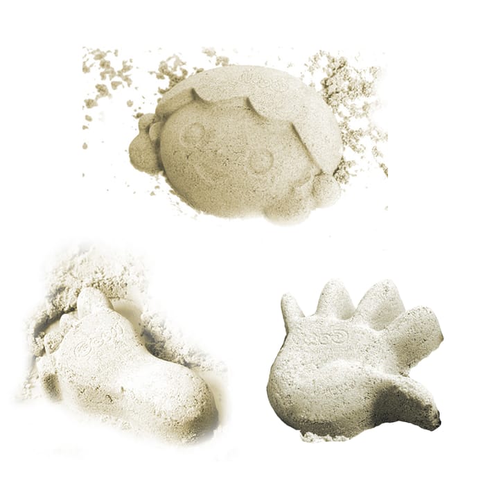 Sand Moulds - Hands, Feet & Faces, 6 pcs