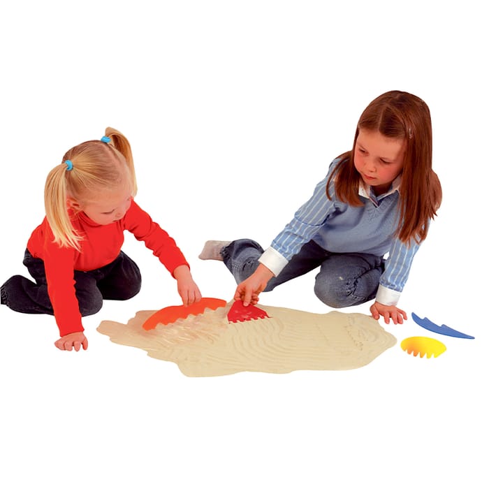 Sand Play - Sand Rakes, 4 pcs