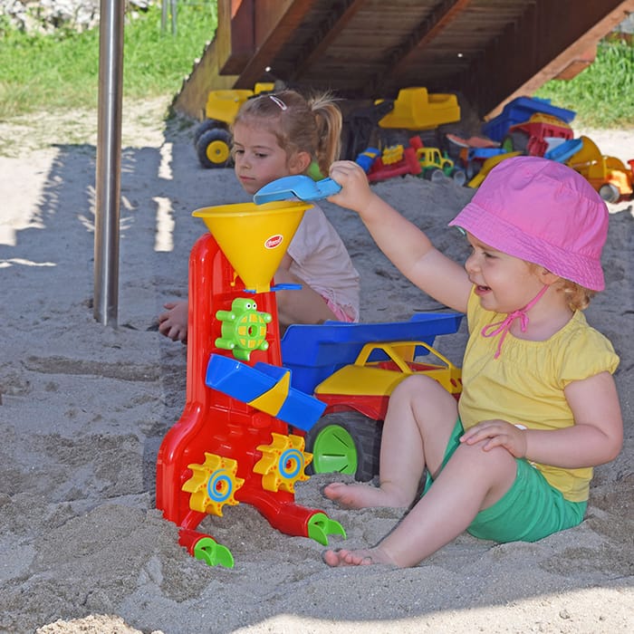 Sand & Water Wheel Stand - Red