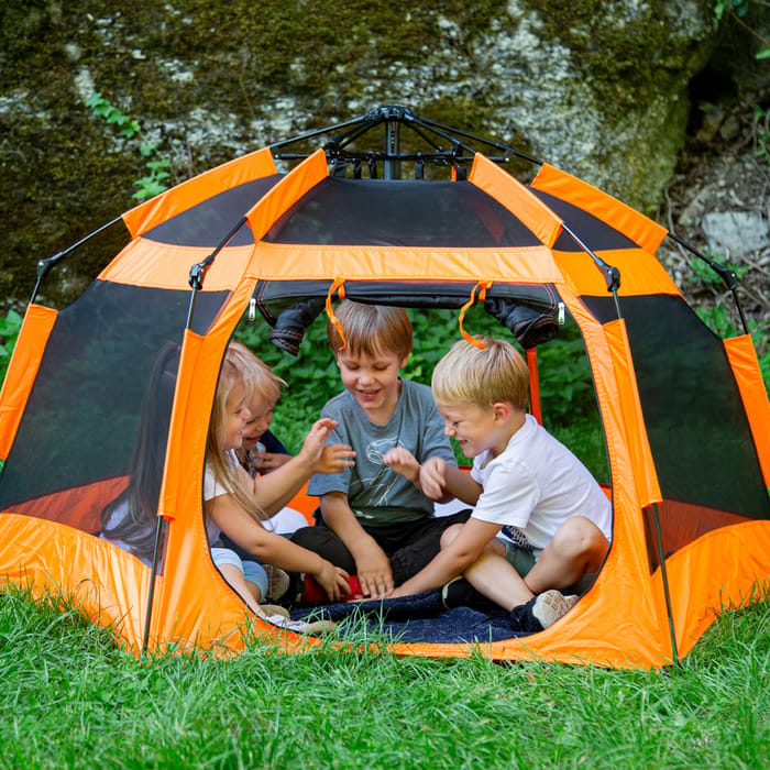Pop-Up Playpen/Hideaway Ø178 cm - Orange