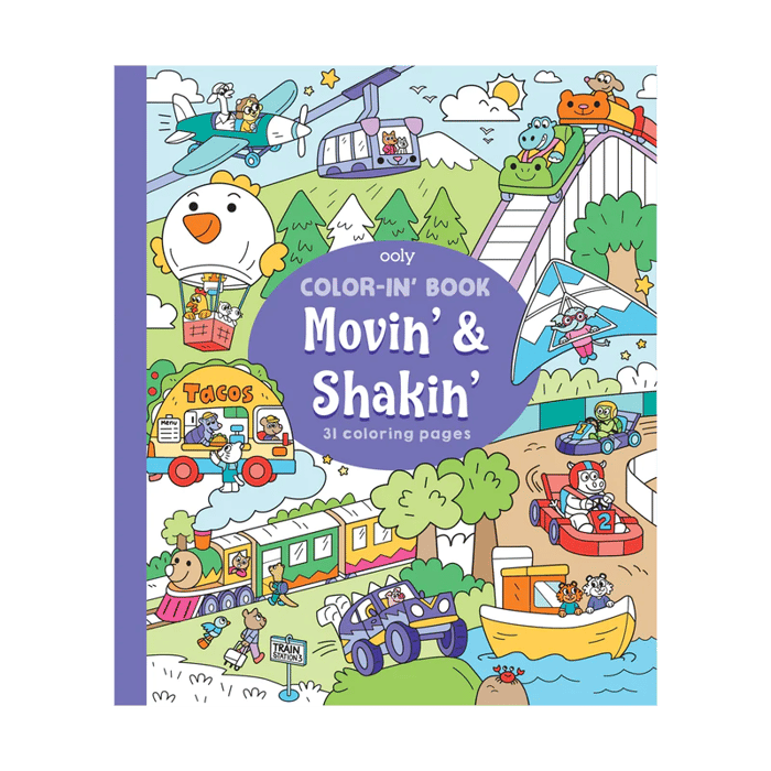 Colouring Book - Movin' & Shakin'