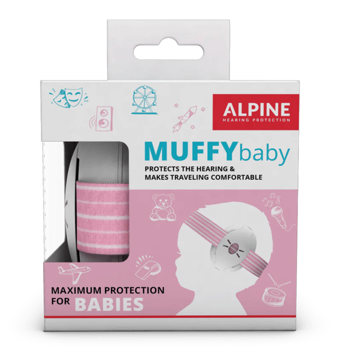 Muffy Baby Earmuffs 1-3 yrs - Pink