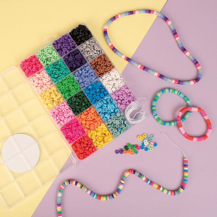 Heishi Beads in Organiser Box, 3,500 pcs