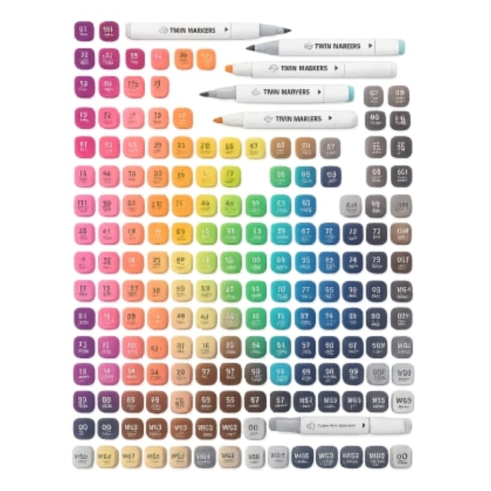 Dual-Tip Markers, 80 pcs