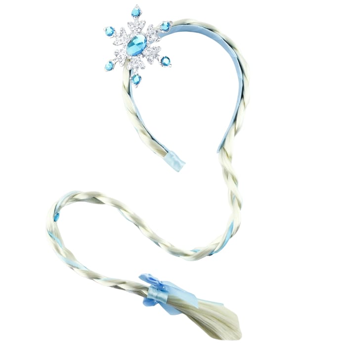 Headband with Braid – Platinum Blonde