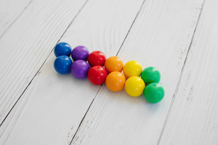 CONNETIX | Rainbow Balls for Ball Run, 12 pcs