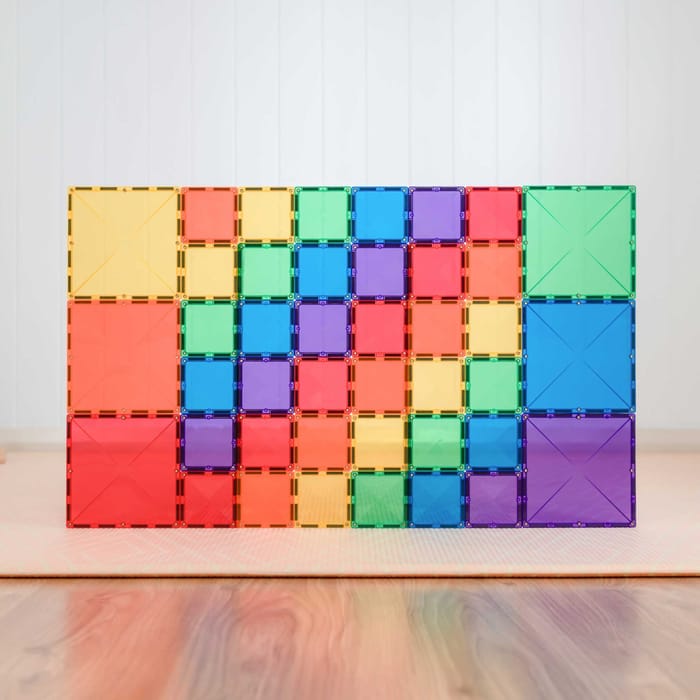 CONNETIX | Rainbow Square Pack, 42 pcs