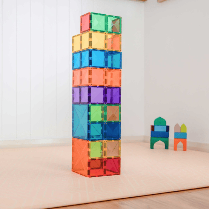 CONNETIX | Rainbow Square Pack, 42 pcs