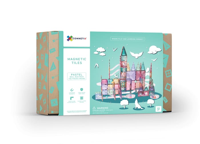 CONNETIX | Pastel Ball Run Pack, 106 pcs