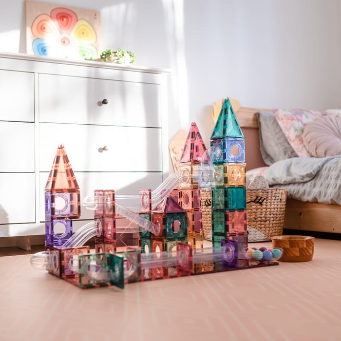 CONNETIX | Pastel Ball Run Pack, 106 pcs