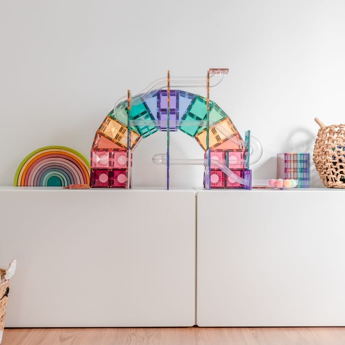 CONNETIX | Pastel Ball Run Pack, 106 pcs