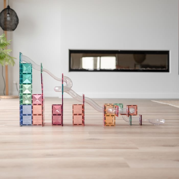 CONNETIX | Pastel Ball Run Expansion Pack, 80 pcs