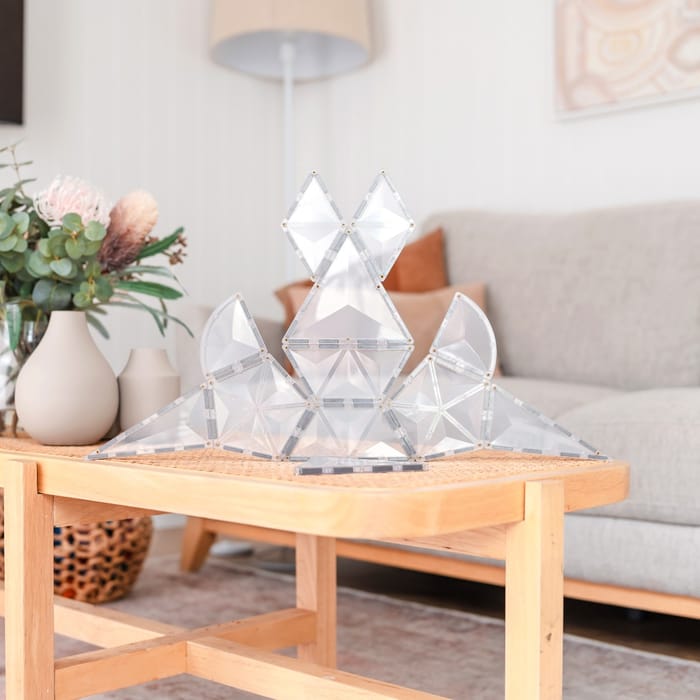 CONNETIX | Clear Shape Expansion Pack, 24 pcs
