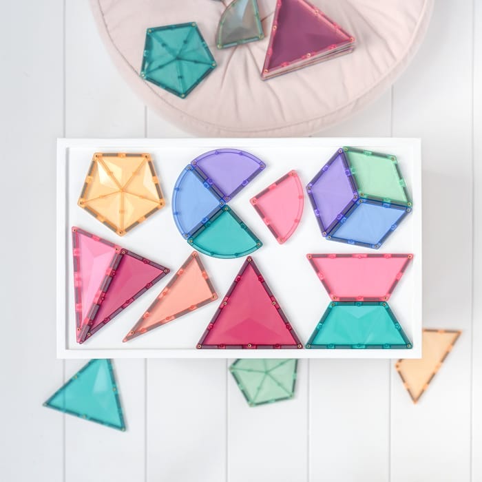 CONNETIX | Pastel Shape Expansion Pack, 48 pcs